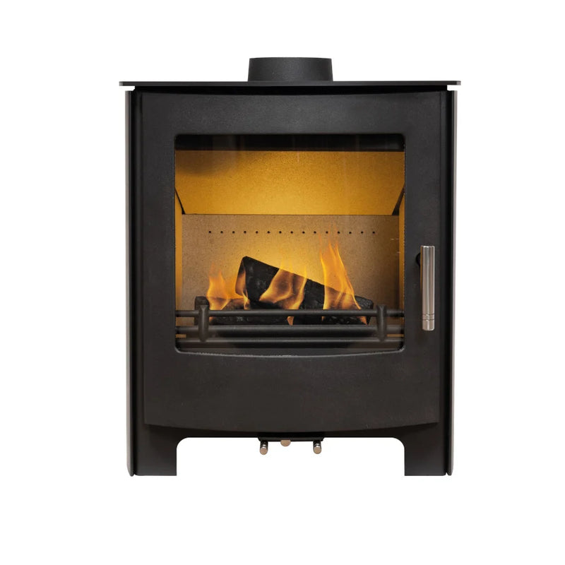 Load image into Gallery viewer, Mendip Churchill 8 SE Wood Burning Ecodesign Convection Stove front view
