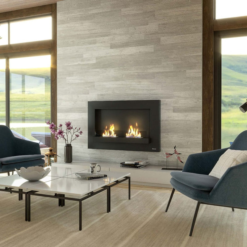 Load image into Gallery viewer, Henley London Wall Mounted Bioethanol Stove side view