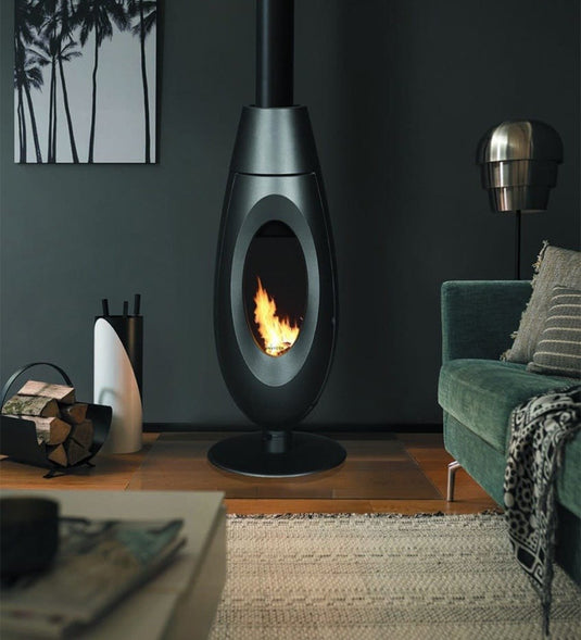 Invicta Ovatio 5kW Wood Burning Ecodesign Defra Approved Stove