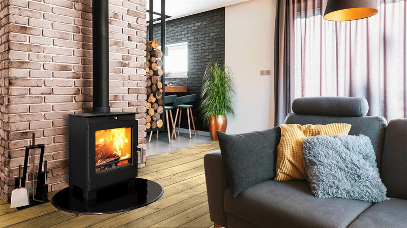 Load image into Gallery viewer, Portway Arundel Wood Burning Ecodesign Stove