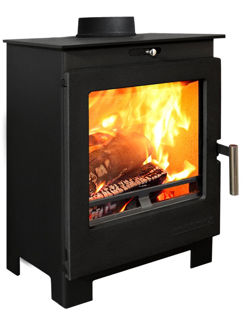 Load image into Gallery viewer, Portway Arundel Wood Burning Ecodesign Stove side view