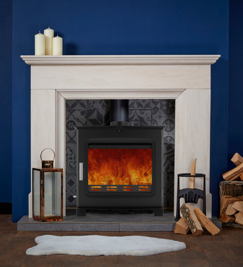 Load image into Gallery viewer, Woodford Axon Chadwick 12 Multifuel Wood Burning Stove