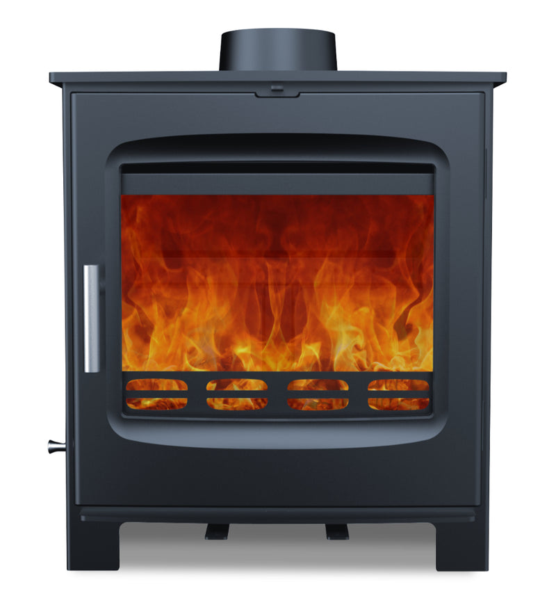 Load image into Gallery viewer, Woodford Axon Chadwick 5 Multifuel Wood Burning Stove front view