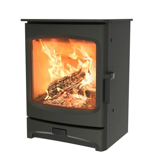 Charnwood Aire 5 Wood Burning Ecodesign Stove side view