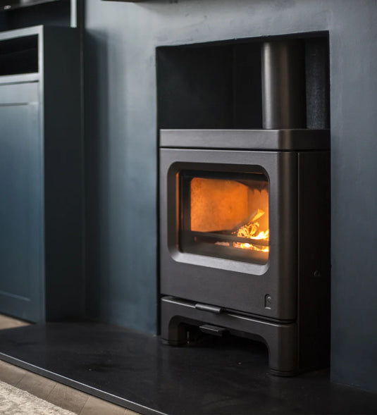 Charnwood Skye 5 Wood Burning / Multifuel Ecodesign Stove side view