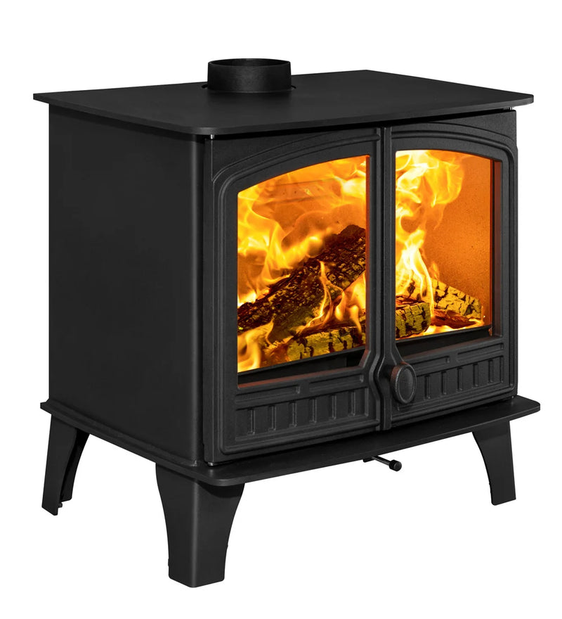 Load image into Gallery viewer, Hunter Herald 14 Wood Burning Eco Boiler Stove side view