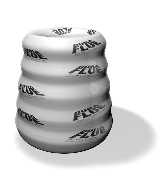 Load image into Gallery viewer, Dura Flue 6 Inch (150mm) 316 Grade Flexible Flue Liner