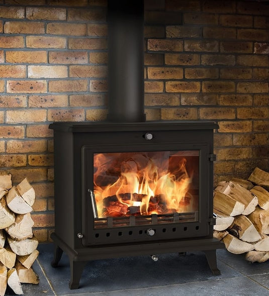 Ekol Crystal 12kW Wood Burning / Multifuel Stove