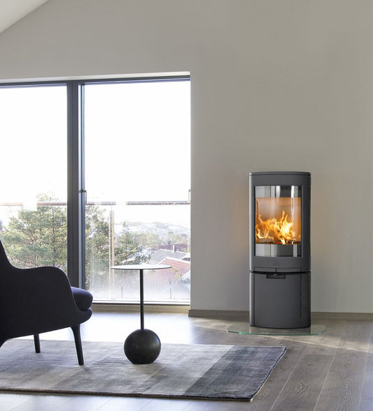 Jotul F 378 Advance Wood Burning Ecodesign Stove in living room