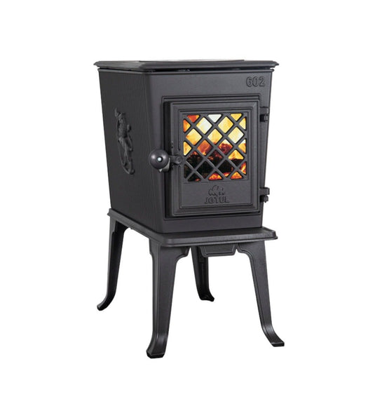 Jotul F 602 ECO Wood Burning Ecodesign Stove side view