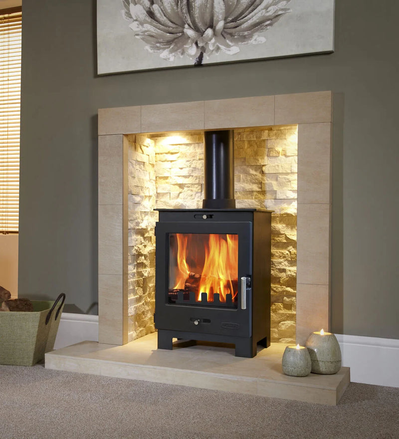 Load image into Gallery viewer, Portway Arundel Wood Burning / Multifuel Ecodesign Stove