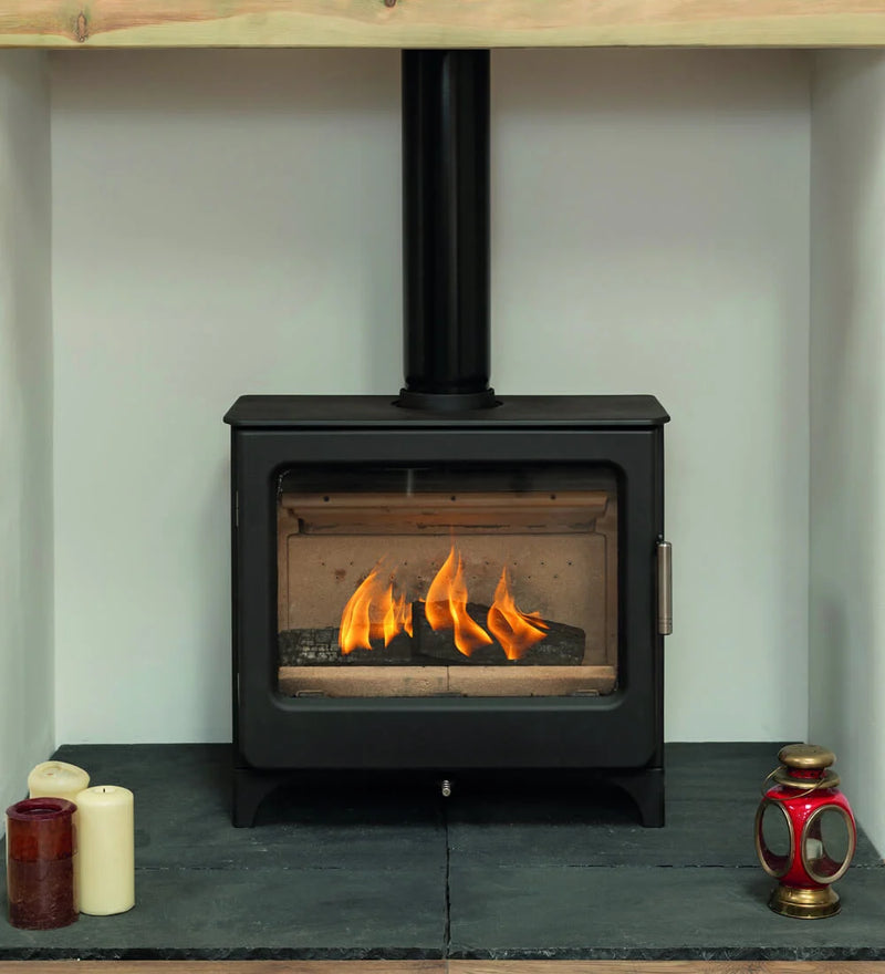Load image into Gallery viewer, Mendip Ashcott Wide Wood Burning Ecodesign Stove