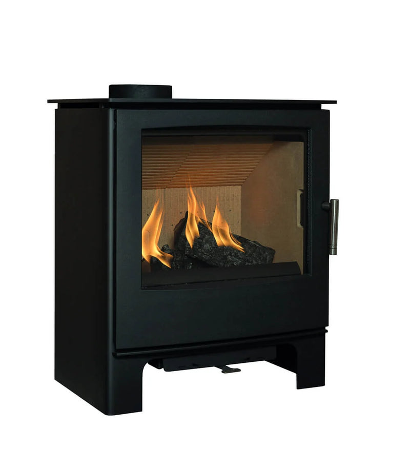 Load image into Gallery viewer, Mendip Woodland DC Large Wood Burning Ecodesign Stove side view