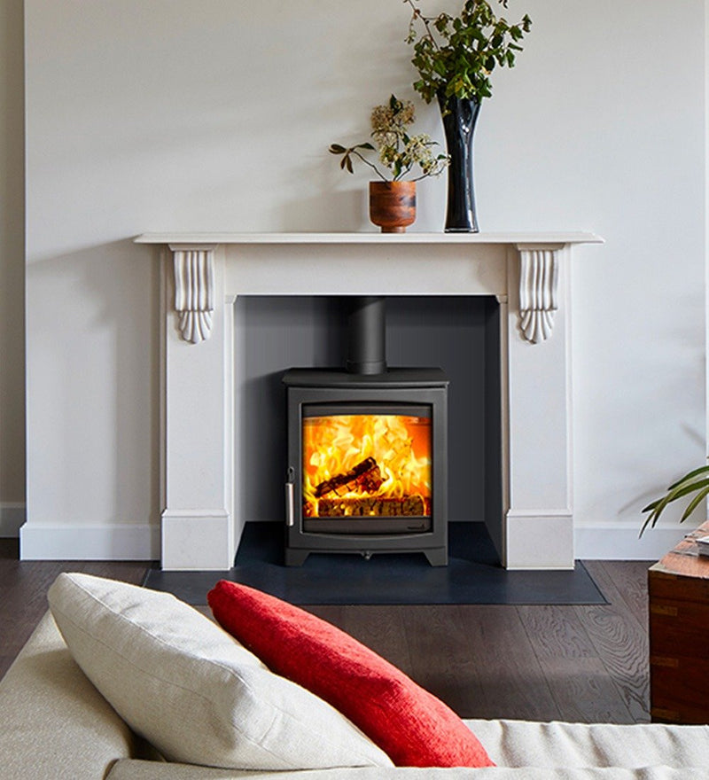 Load image into Gallery viewer, Parkray Aspect 6 Wood Burning Ecodesign Stove in the living room