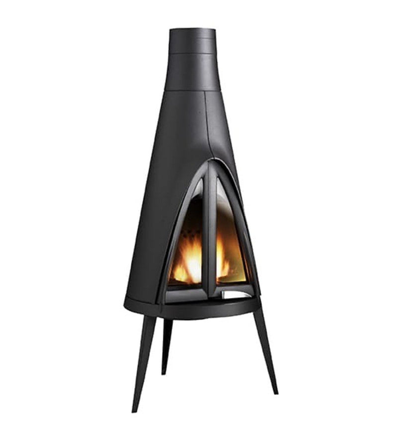 Load image into Gallery viewer, Invicta Tipi 10kW Wood Burning Ecodesign Stove side image