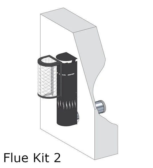 ACR Neo 3PG Balanced Flue Gas Stove flue kit