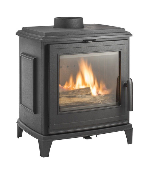 Invicta Sedan S 5kW Wood Burning Ecodesign Stove in black