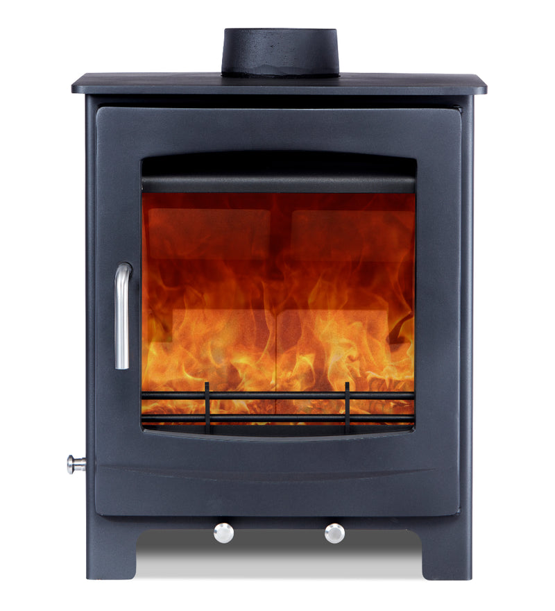 Load image into Gallery viewer, Woodford Turing 5X Multifuel Wood Burning Stove front view