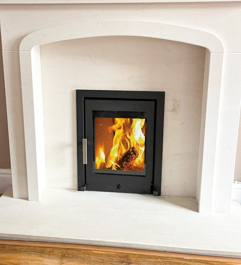 Load image into Gallery viewer, Woodford Lovell C400 Inset Wood Burning Stove
