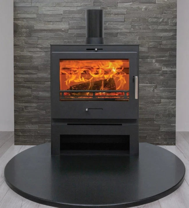 Load image into Gallery viewer, Bohemia X40 Cube Extra Wide Wood Burning / Multifuel Stove
