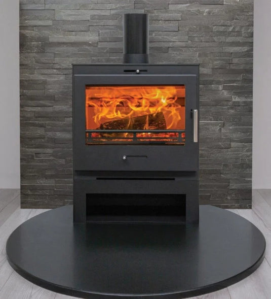 Bohemia X40 Cube Extra Wide Wood Burning / Multifuel Stove