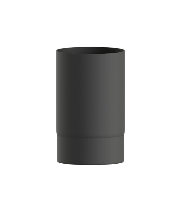 125mm Diameter - 250mm Length - Stove Pipe - Matt Black