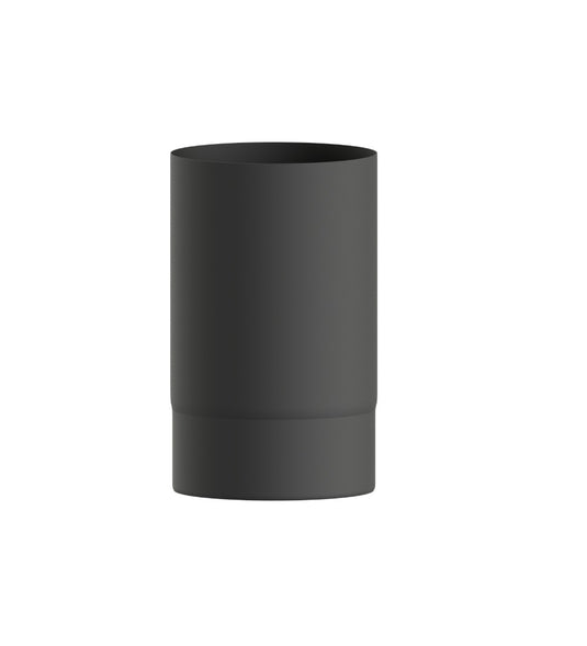 Matt Pipe 125mm Diameter - 250mm Length - Stove Pipe - Matt Black – The Wood ...