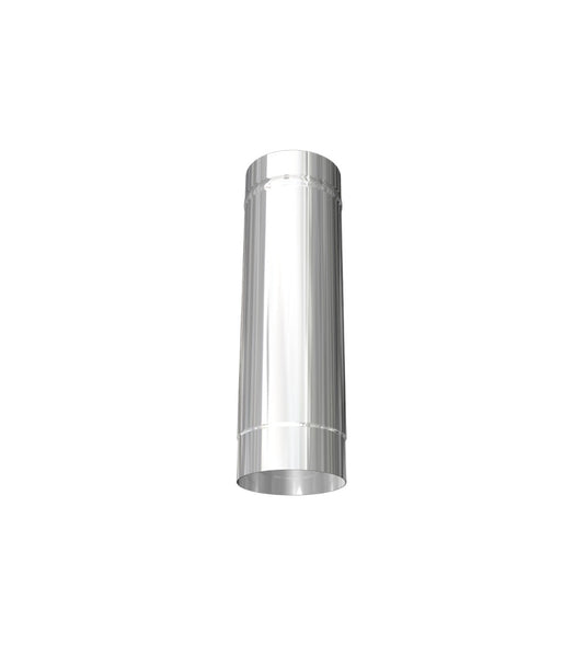 125mm Diameter - 480mm Length - Stove Pipe - Stainless Steel