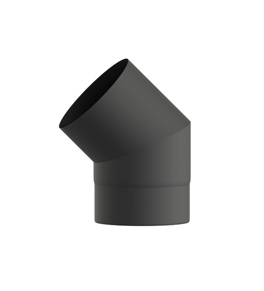 125mm Diameter - Stove Pipe 45 Degree Bend