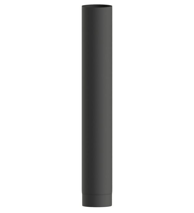 150mm Diameter - 1000mm Length - Stove Pipe - Matt Black