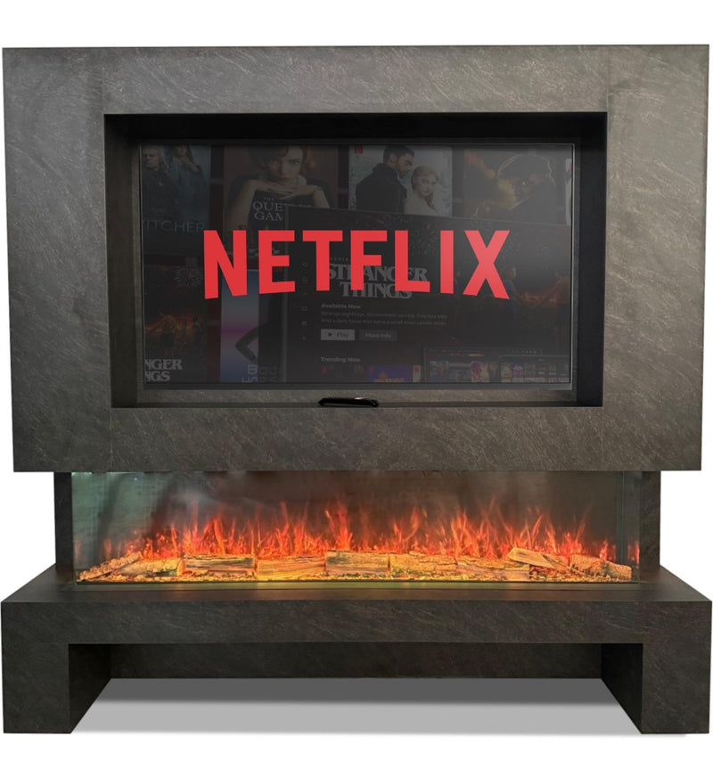 Load image into Gallery viewer, Hestia 1308 Electric Fire &amp; Austin 1308 Media Wall Package
