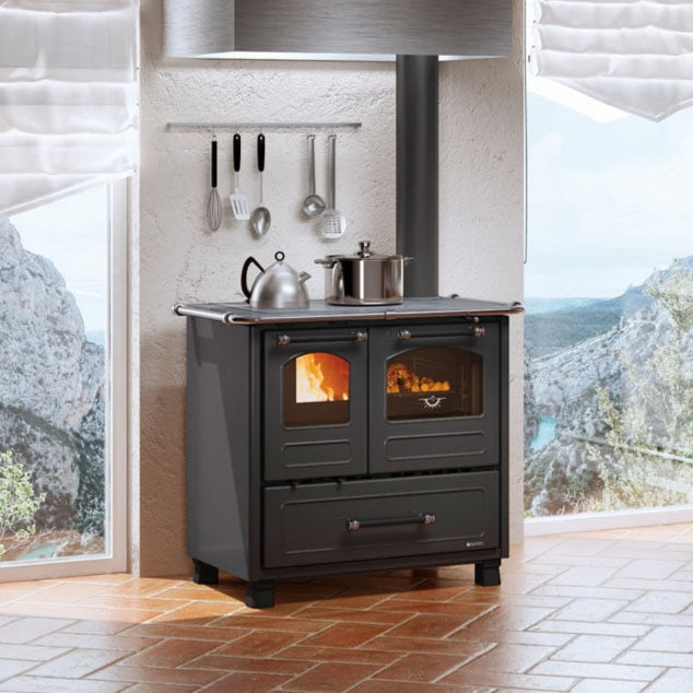 La Nordica Family 4.5 Wood Burning Range Cooker