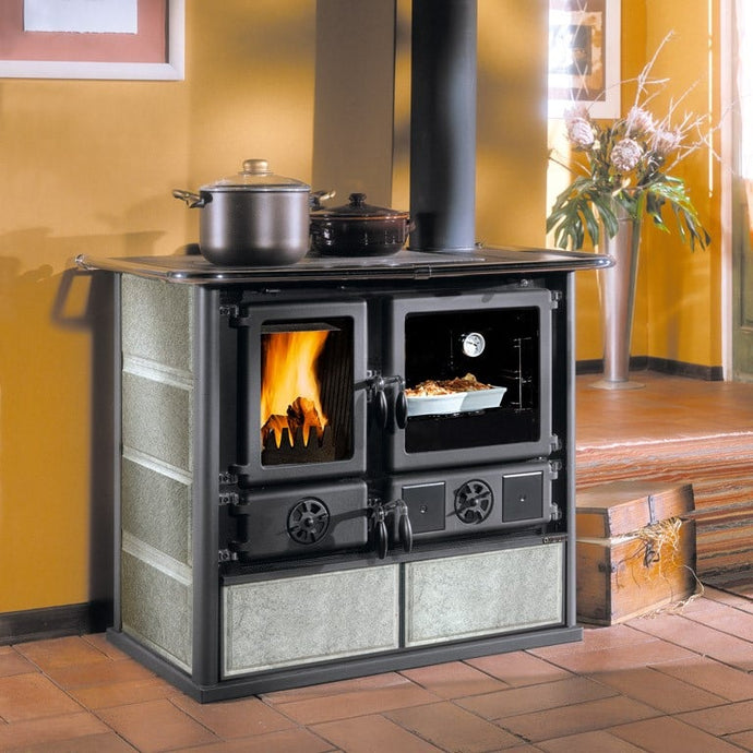La Nordica Rosa 5.0 Petra Wood Burning Range Cooker