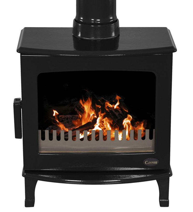 Load image into Gallery viewer, Carron 5Kw Black Enamel Wood Burning Ecodesign Stove
