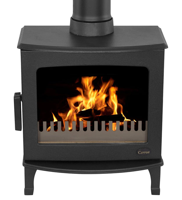 Carron 5Kw Matt Black Wood Burning Ecodesign Stove