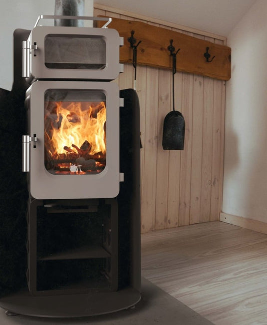 Ekol Baked Apple Pie Stack Wood Burning Ecodesign Stove