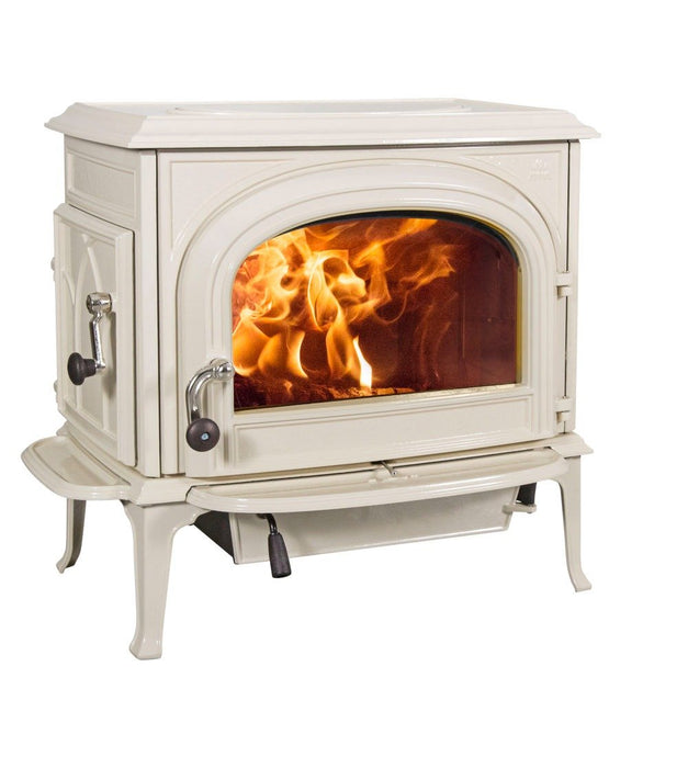 Jotul F 500 ECO SE Ivory Enamel Wood Burning Ecodesign Stove