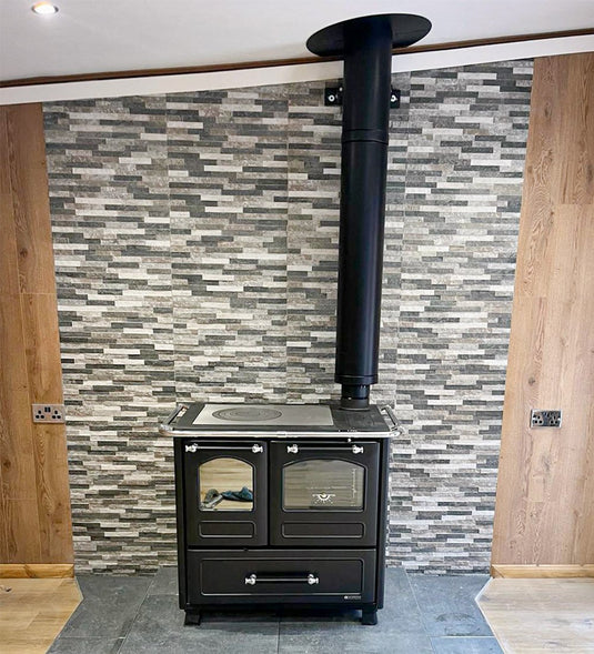 La Nordica Family 4.5 Wood Burning Range Cooker