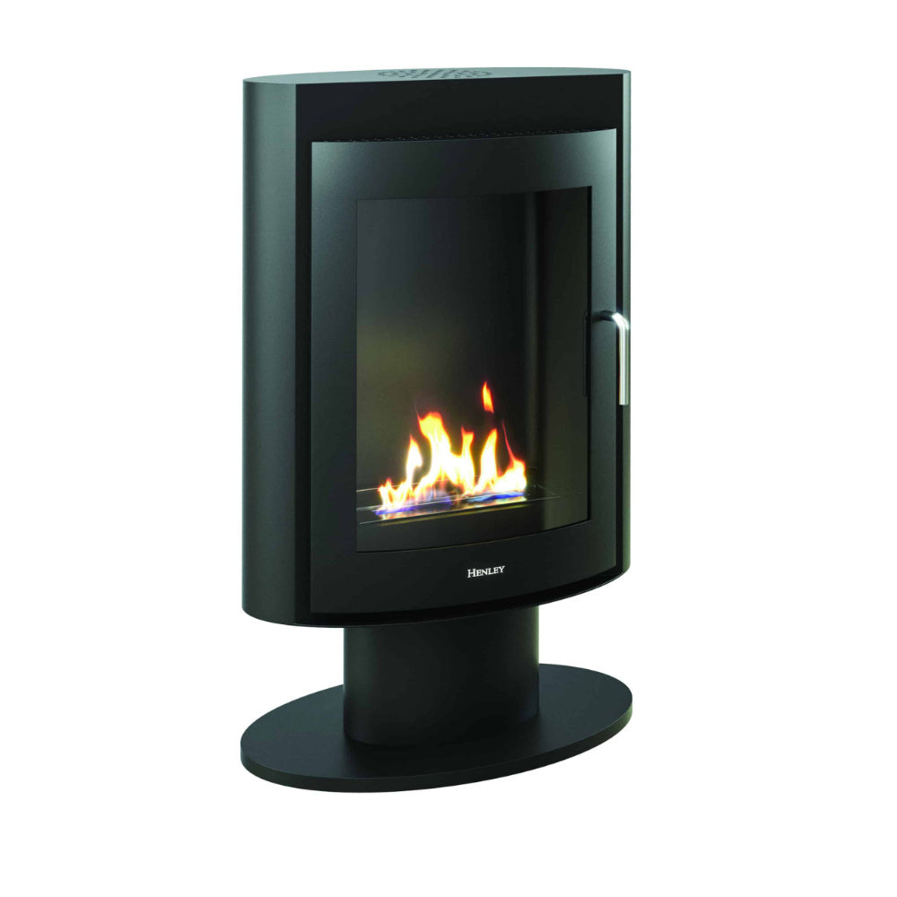Henley Madrid Freestanding Bioethanol Stove side view