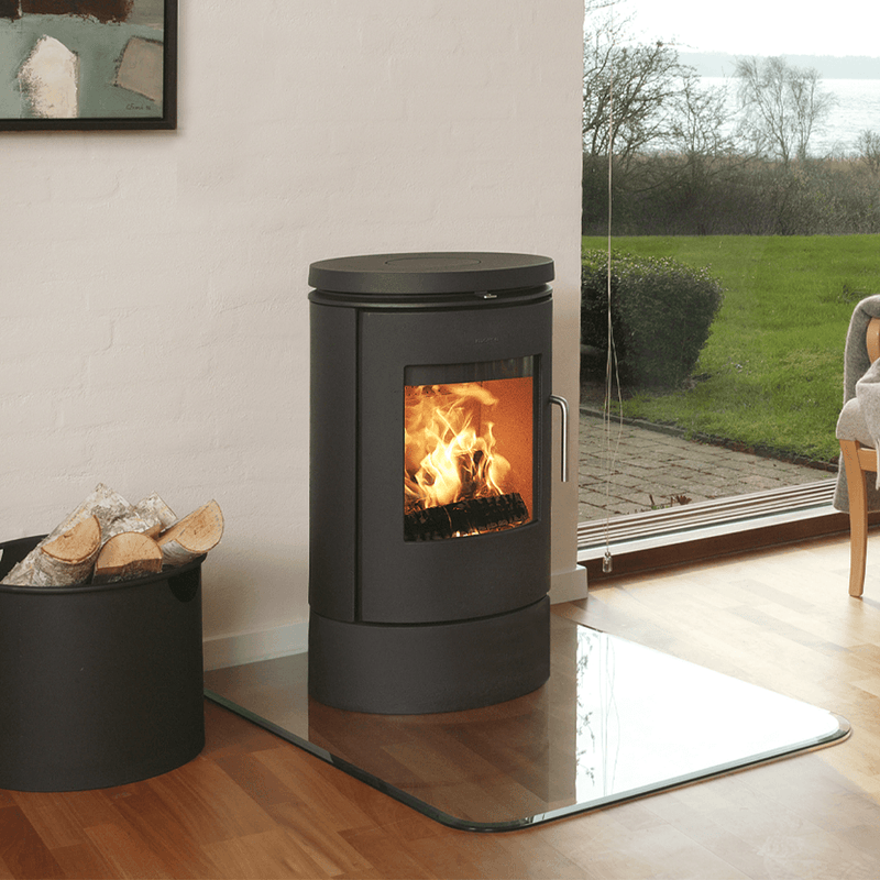 Load image into Gallery viewer, Morso 6140 Wood Burning Ecodesign Stove side view
