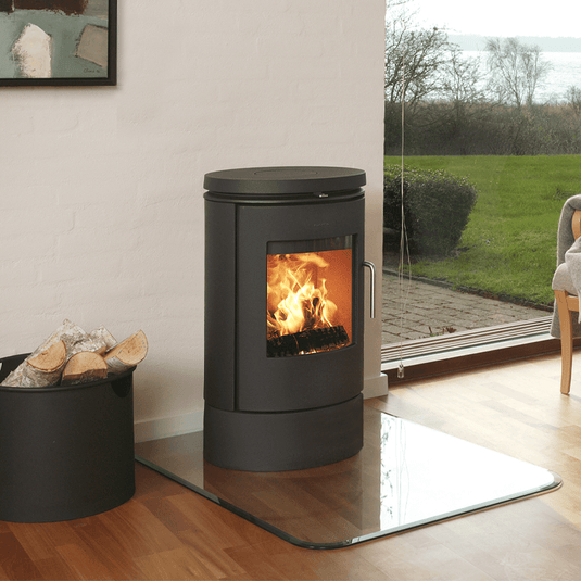Morso 6140 Wood Burning Ecodesign Stove side view