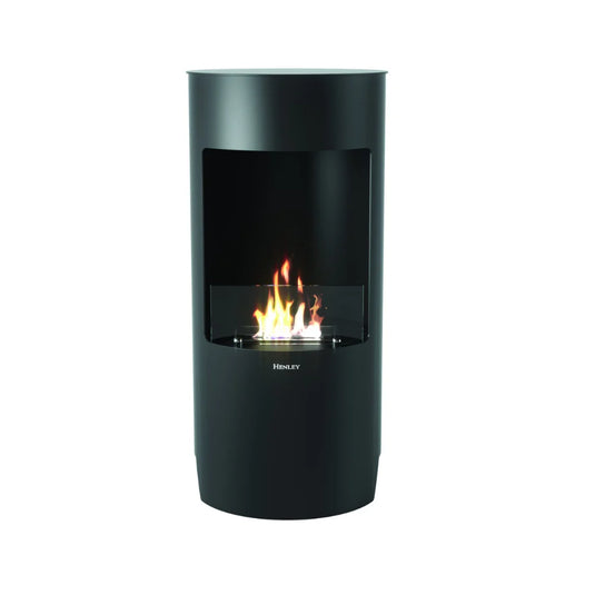 Henley Paris Black Freestanding Bioethanol Stove