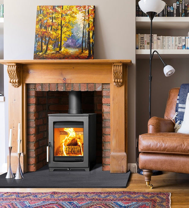 Parkray Aspect 4 Wood Burning Ecodesign Stove in living room