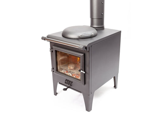 Esse Warmheart Wood Burning Eco Design Cook Stove side view
