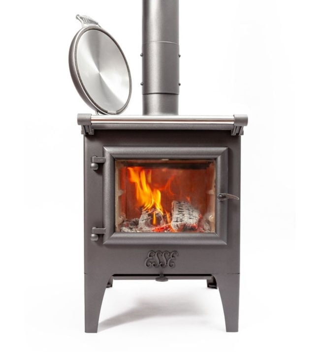 Load image into Gallery viewer, Esse Warmheart Wood Burning Eco Design Cook Stove front view
